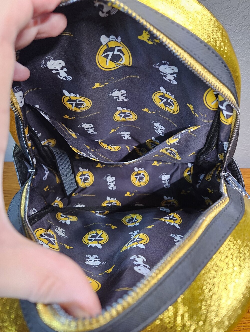 Loungefly Peanuts 75th Anniversary Mini Backpack - Picture 11 of 11